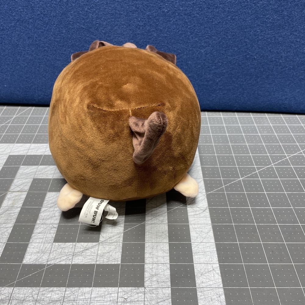 Bun Bun 2021 Stacking Plush English‎ Bulldog Brown Blue Collar - Picture 5 of 9